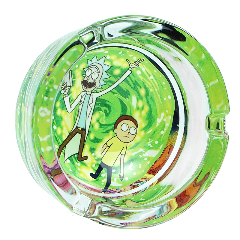 Cheap Funny Exquisite Home Creative Smoking Glass Ashtray