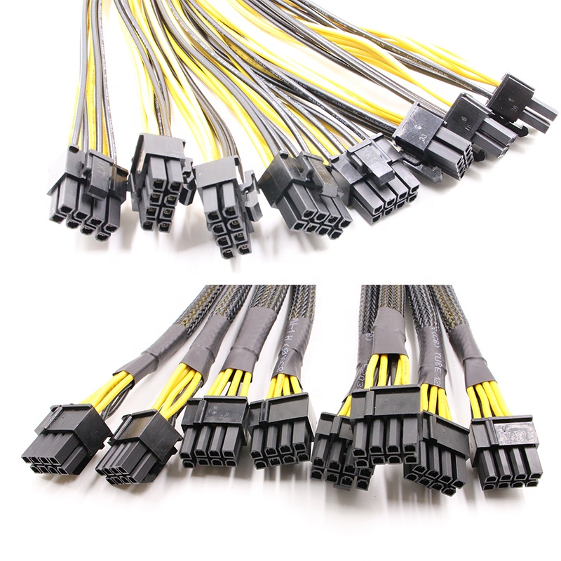 OEM/ODM силовой кабель видеокарты raphics PCI Express 8-контактный разветвитель питания Кабель компьютерный кабель жгут проводов
