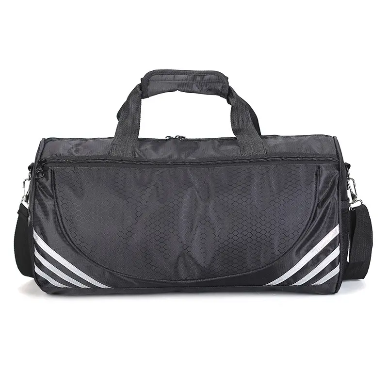 Большая прочная Вместительная дорожная Мужская багажная спортивная черная сумка для фитнеса