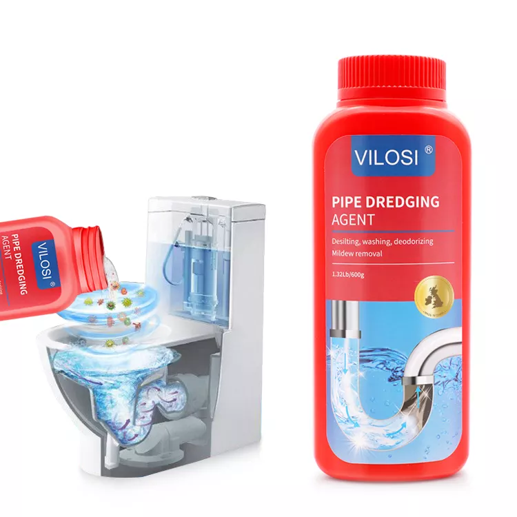600g Drain Pipe Cleaner Kitchen Toilet Sink Drain Cleaner Powder Pipe Dredge Agent