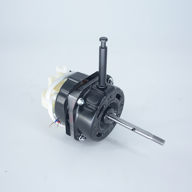 Foshan manufacturer black color 71x14 double ball bearing stand fan motor