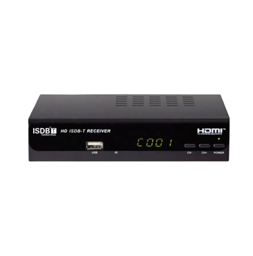 Gecen Новый Full HD 1080P Бесплатная воздуха Декодер каналов кабельного телевидения компьютерной приставки к телевизору ISDB-T цифровая ТВ-приставка
