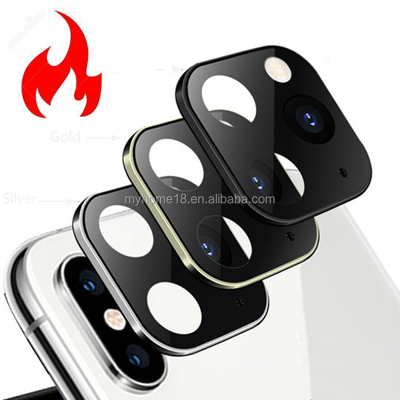 Быстрая доставка DHL, Высококачественная наклейка для камеры для iPhone X XS MAX, замена на iPhone 11 Pro Max, объектив камеры