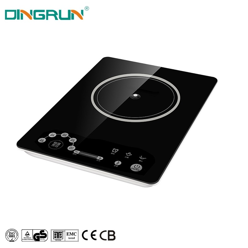 Wholesale Easy To Clean Electric Induction Hob Single Burner 2200W Safety Kitchen Stove Induction Cooktop