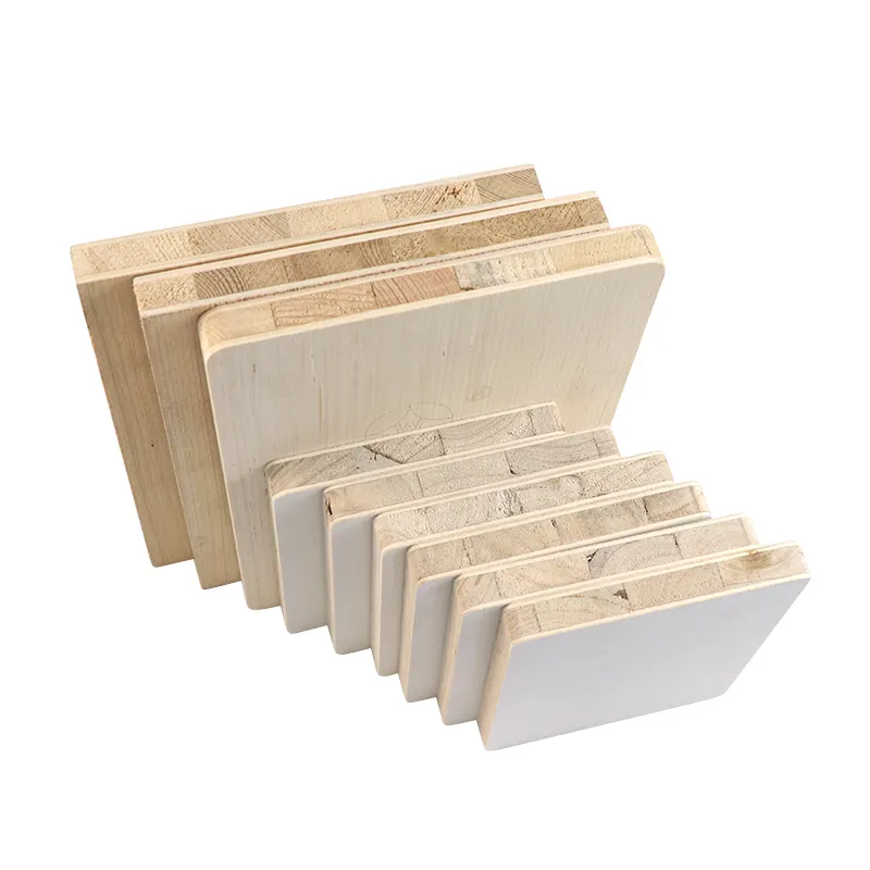 Falcata core pine poplar solid wood core block board for furniture