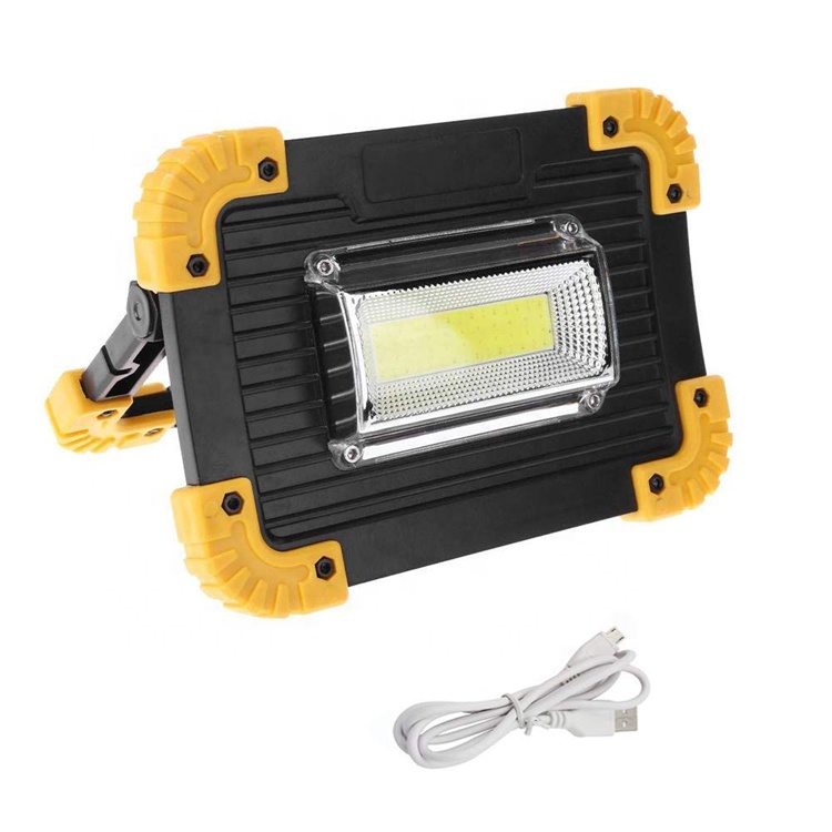Портативный Открытый Беспроводной AA 18650 батарея аккумуляторная Cob LED 20 Вт рабочий свет