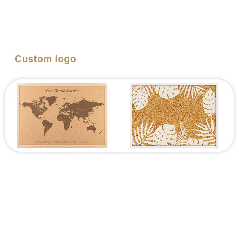 TIANLEICORK Custom logo cork board with custom print