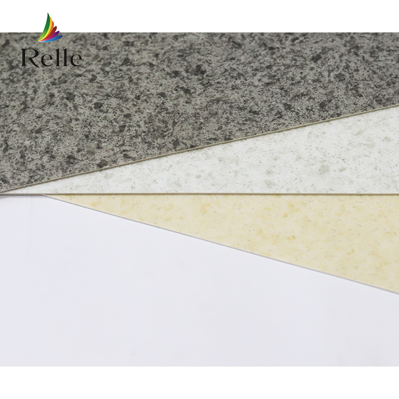 Relle anti-scratched plastic solid color vinyl flooring for boat
