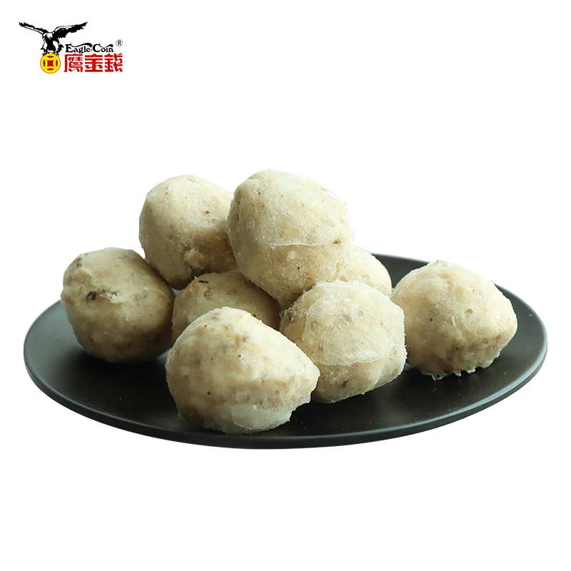 Dried tangerine peel flavor bouncy and crispy packaging frozen food dace ball fish ball sea food for hotpot