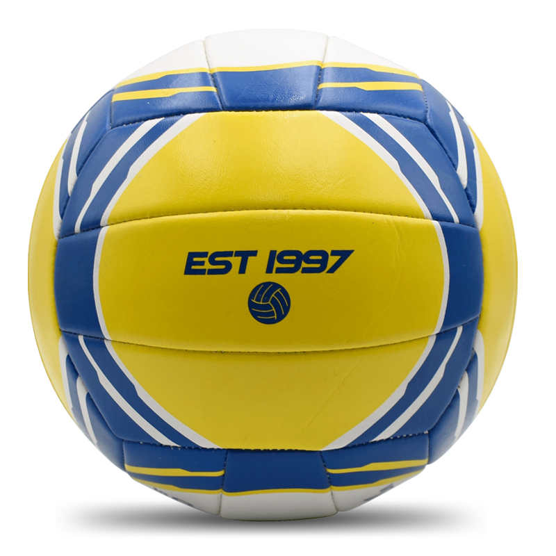 size 5 machine sewn volleyball with customized logo/size
