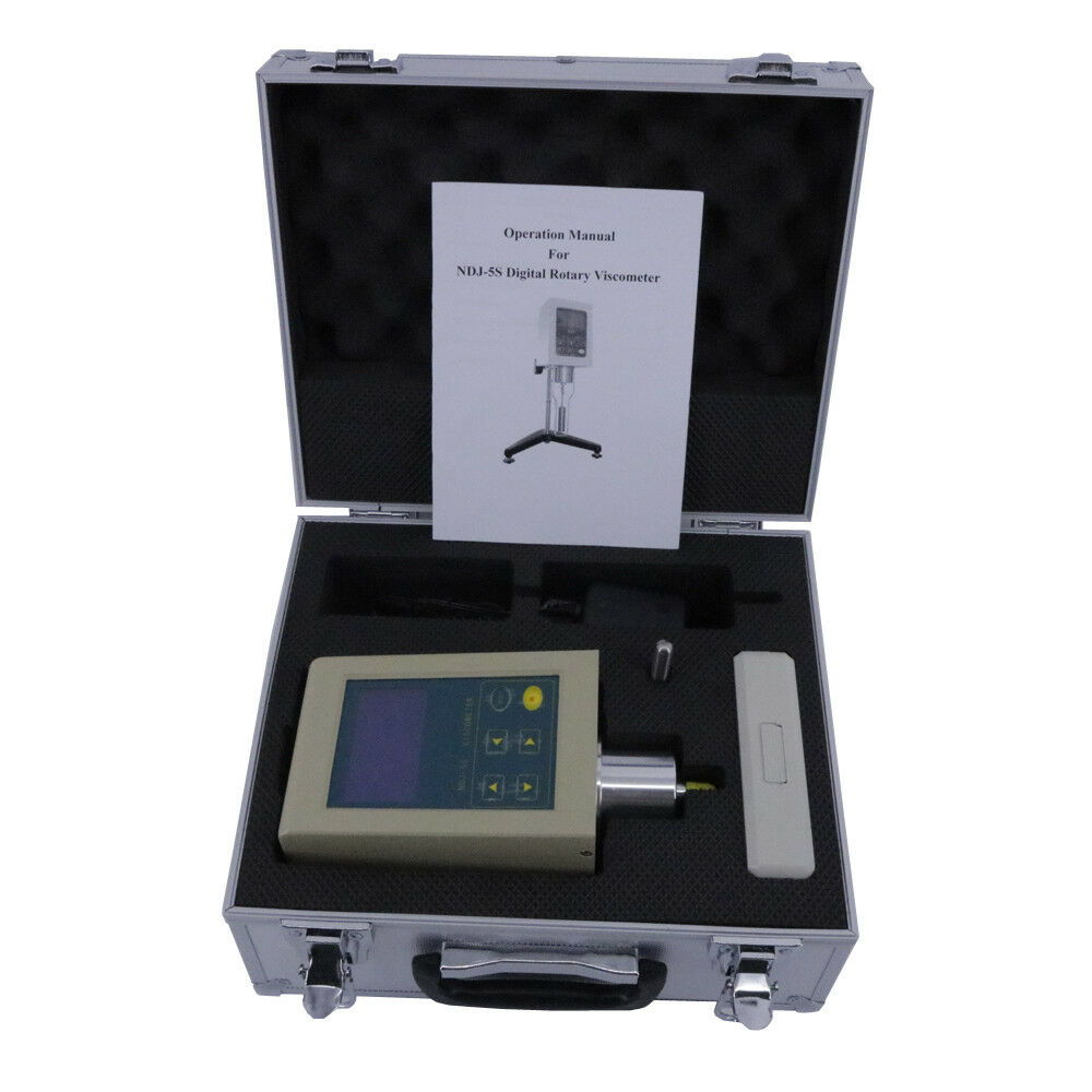 Digital Viscometer 1~100000 mPa.s Digital Rotary Viscometer NDJ-5S Digital Rotational Viscometer NDJ5S Viscosity Tester