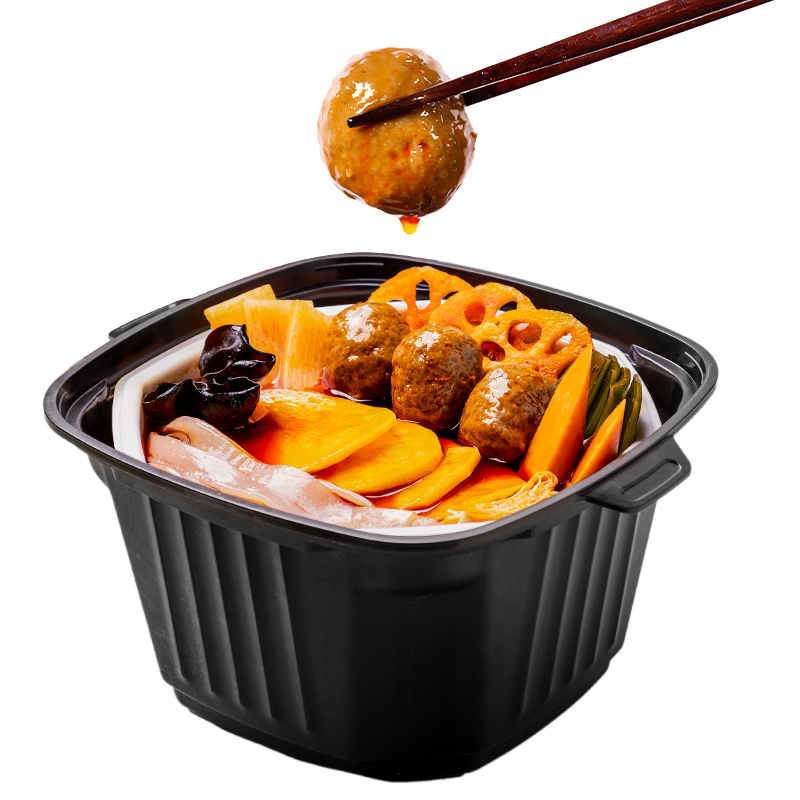 Оптовая продажа, супер вкусный острый вкус, мгновенная пища, самонагревающийся ленивый горшок