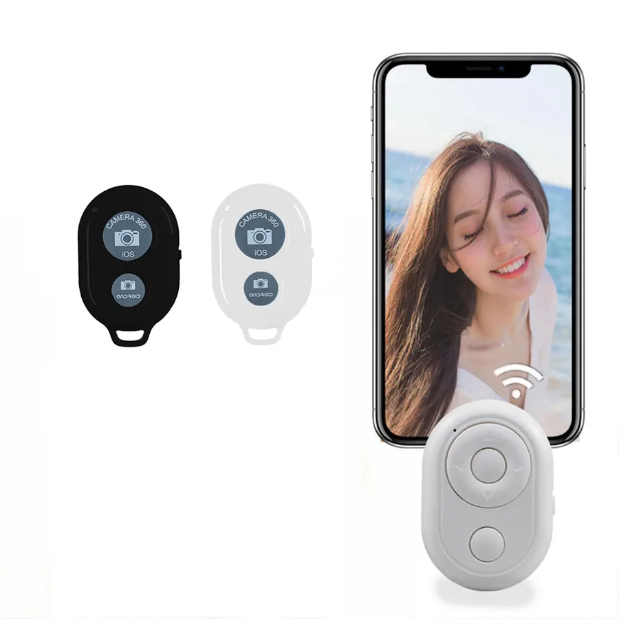 Wireless Blue tooth self-timer support remote control mobile phone camera shutter selfie remote blue tooth shutter
