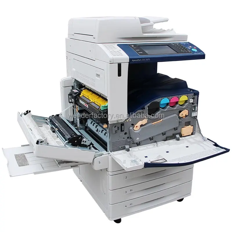 Used Color Copiers Machine Remanufactured Photocopiers A3 Office Imprimante Laser Printer for Xerox Workcentre