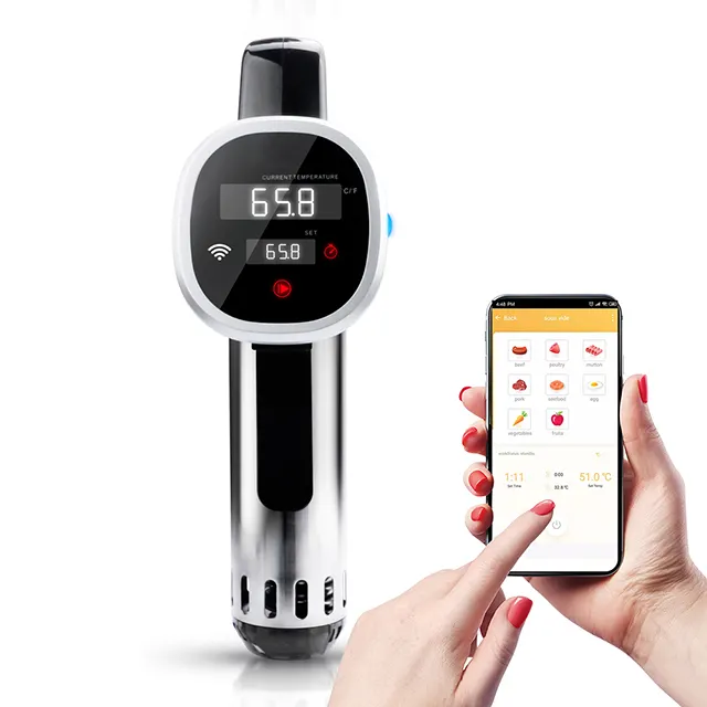 Sea-maid New wifi sous vide with Tuya Smart App sous vide stick with wifi ,convenient for every family
