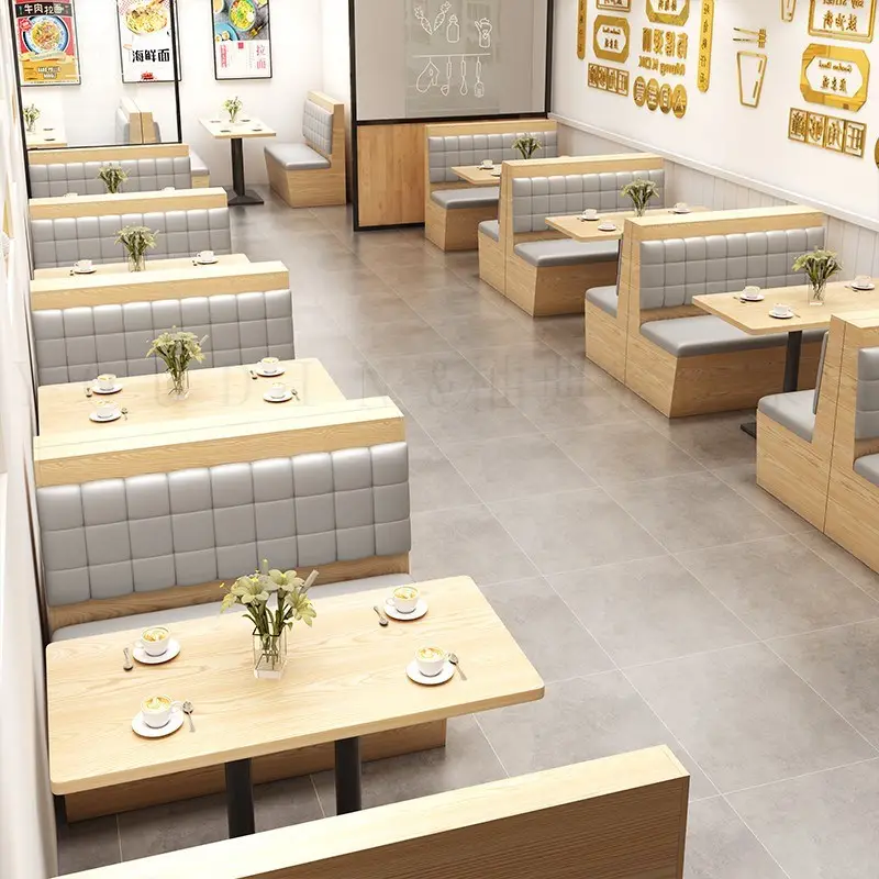 modern booth sofa dining set bench Restaurant Booth Seating leather