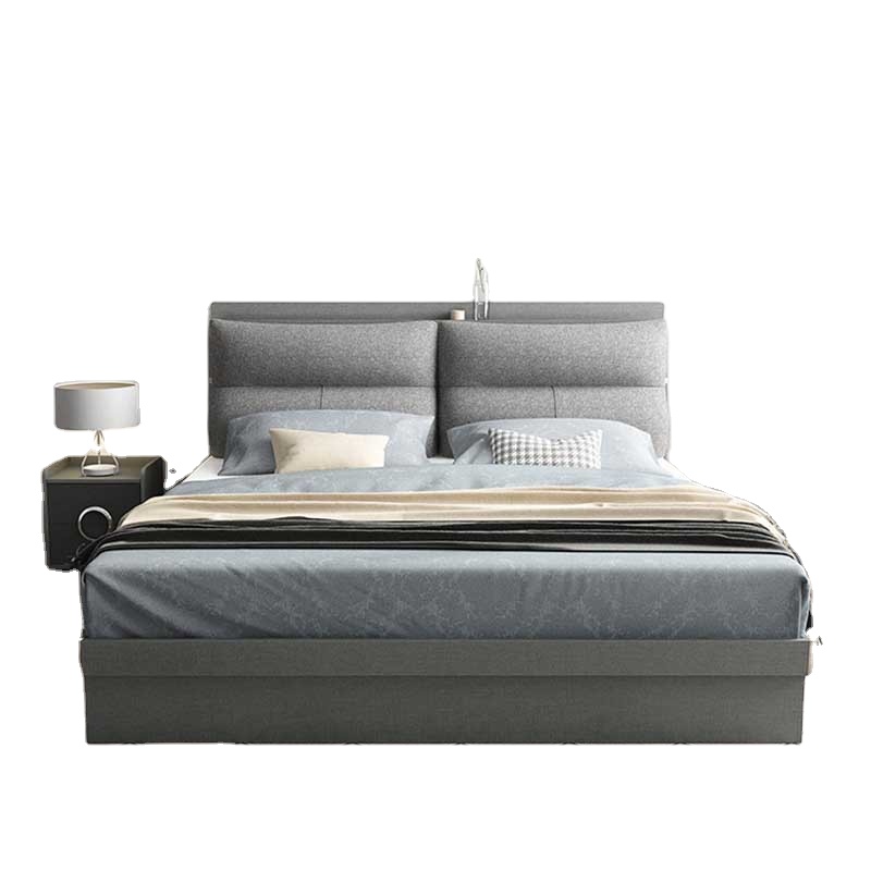 Nordic High Box Storage Modern Bed Soft Bag Bed Storage Bed With Hot Selling