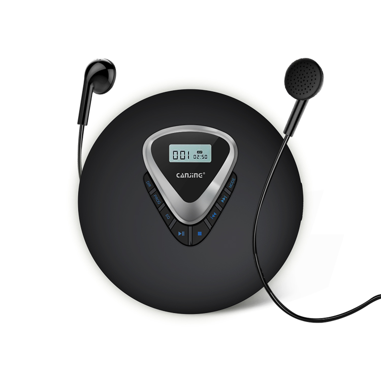 Пользовательский портативный CD-плеер Discman со встроенным аккумулятором для дома и автомобиля