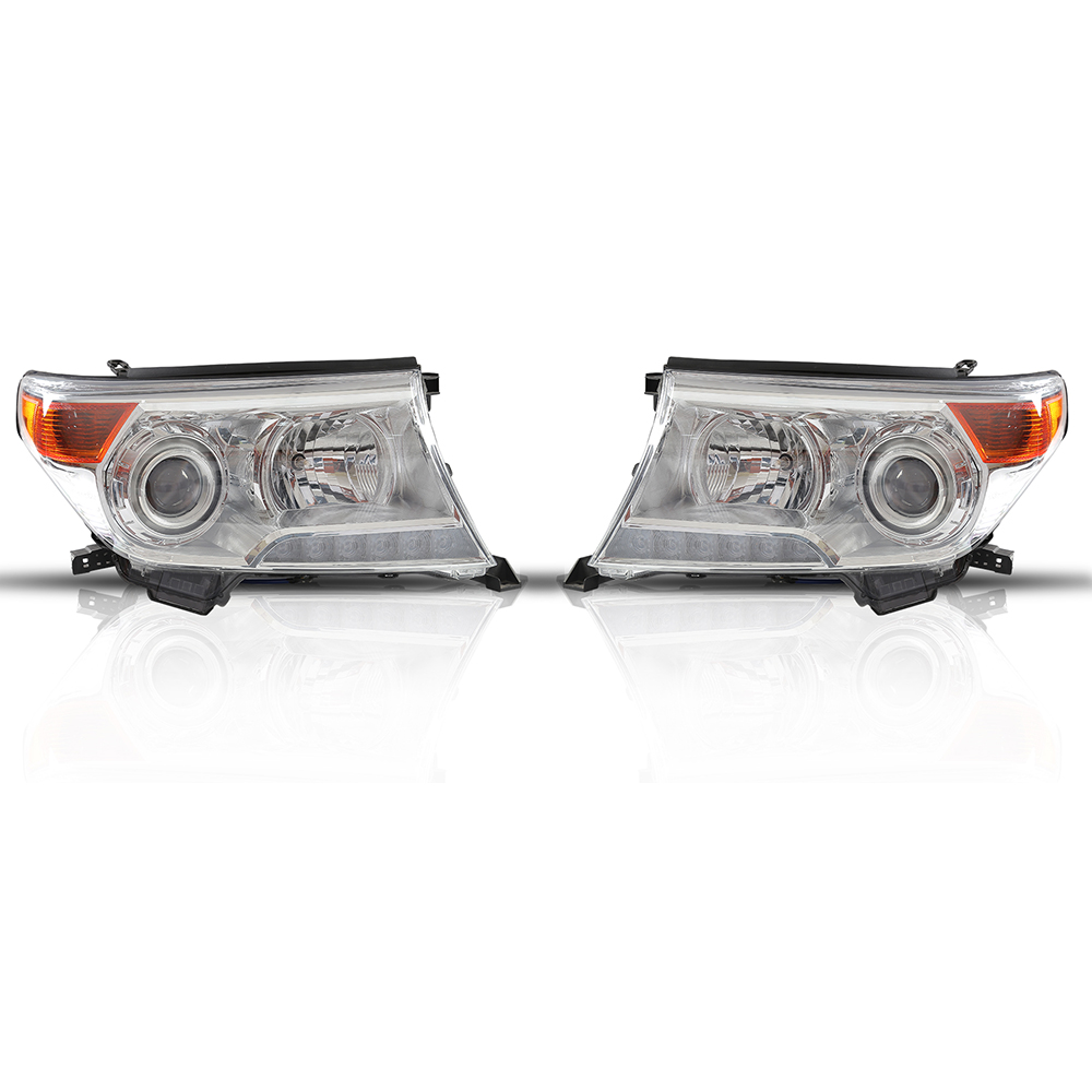 Автомобильная светодиодная передняя фара, автомобильная фара для Toyota Land Cruiser 2012 года