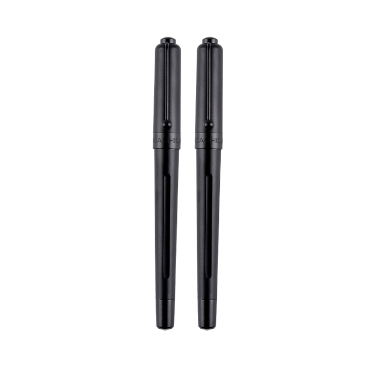 2024 Business Hot Office Stationery Wholesale ABS and Brass Pen Black Metal Fountain Pen Unique Gift Ideal Pen