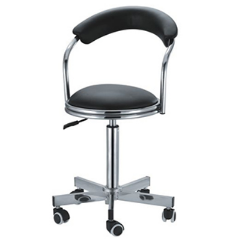 Surgical hospital stainless steel soft padded medical stool laboratory stool lab stool