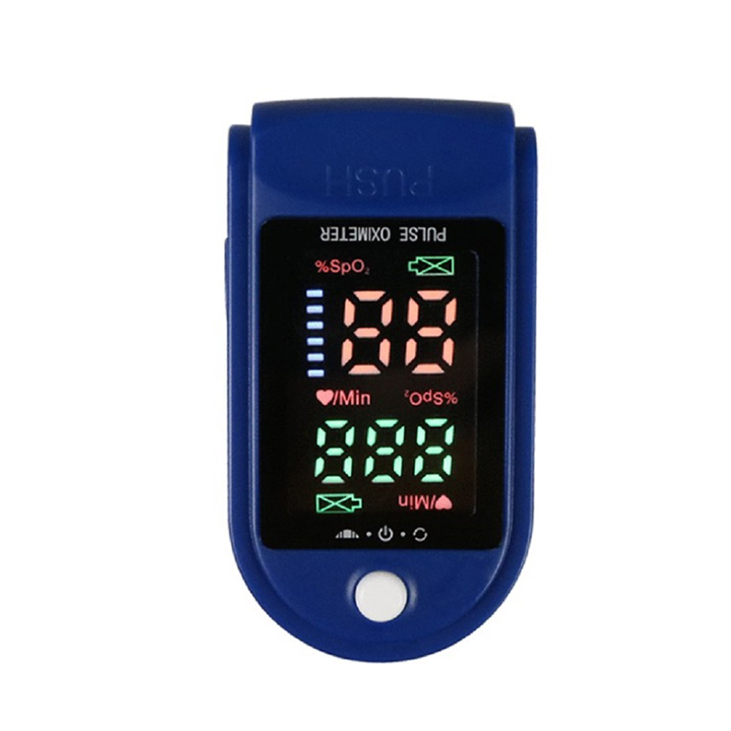 In Stock! Hand Held Blood Oxygen Monitor Jumper Meter Finger Pulse oximetro Digital LED Display Medical Fingertip Pulse Oximetre