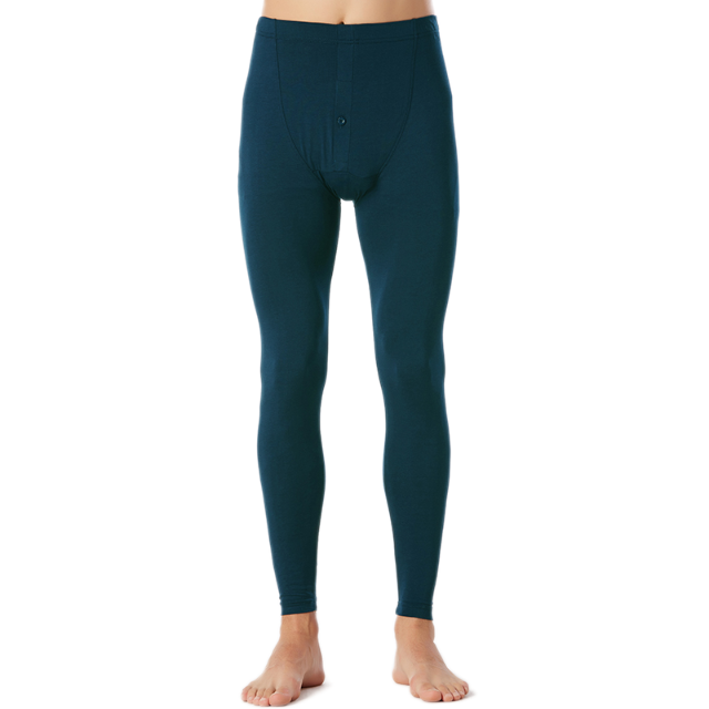Dropshipping Wholesale Men's Warm trousers Stretchy leggings Breathable Plain jeggings