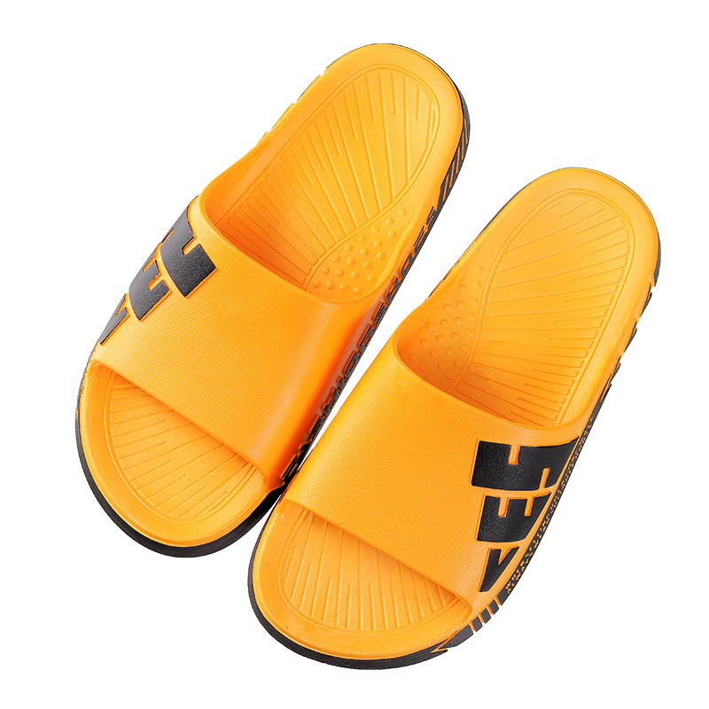Men's slippers stock lot in china Summer Fashion trend outside wear mens slides men's home slippers