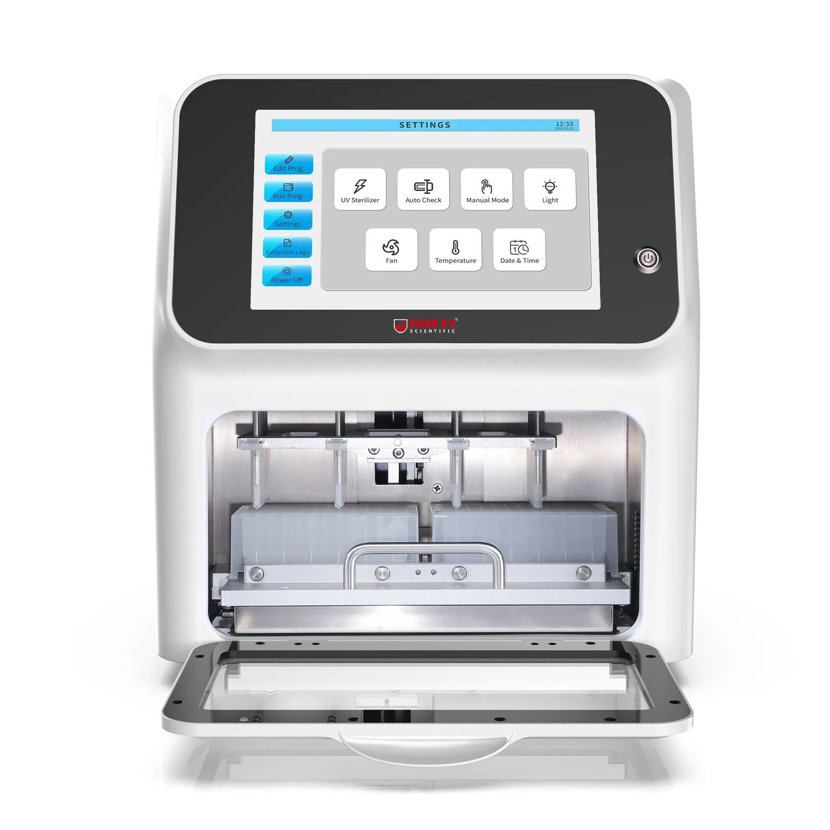 Automated Nucleic Acid Dna Extraction Machine With Magnetic Bead Separation Technology