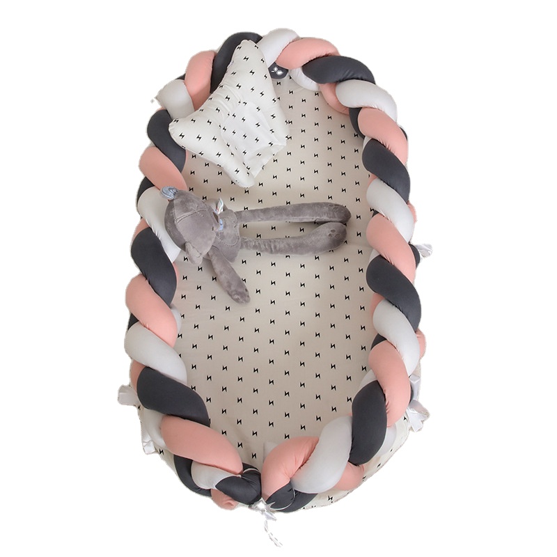 Modern Luxury Soft Comfortable Eco-Friendly Baby Bed Nest Baby Nest Baby Nest Sleeping with Safe Material