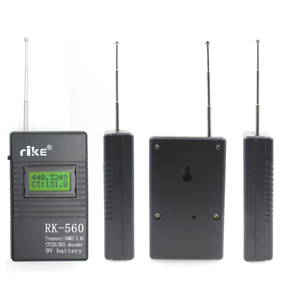 Jiykr иди и болтай Walkie Talkie ручной счетчик частоты Jk-560S для Baofeng портативных раций декодер 100-520 МГц CTCSS/DCS 1-30 Вт