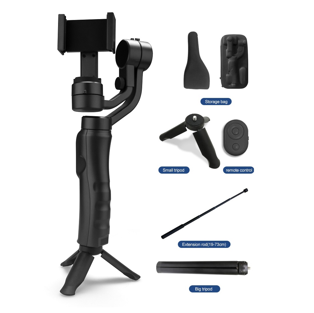 F6 Professional 3 axis handheld Gimbal Stabilizer for Vlog Broll