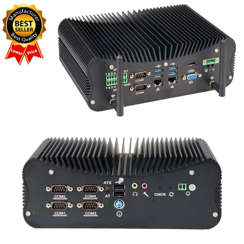 Мини-компьютер Intel Core i5 1135G7 11-го поколения GPOI 2 Dual Lan 6 USB Ubuntu Win 10 11 безвентиляторный мини-ПК