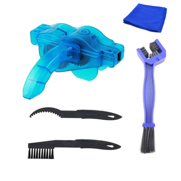 Mountain Bike Cleaning Tool Set Oil Stain Remover Chain Brush Washer Bicycle Chain Cleaner