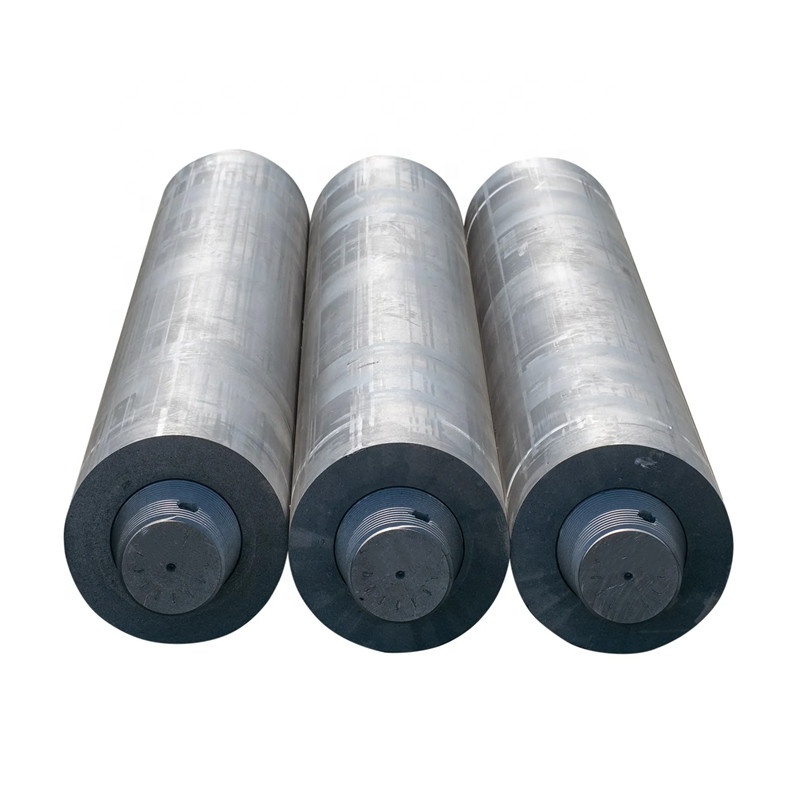 Low ash With Nipples 3/4TPI Graphite Electrode UHP Dia500mm UHP HP RP grade Used for Electric Steel Melting Furnaces