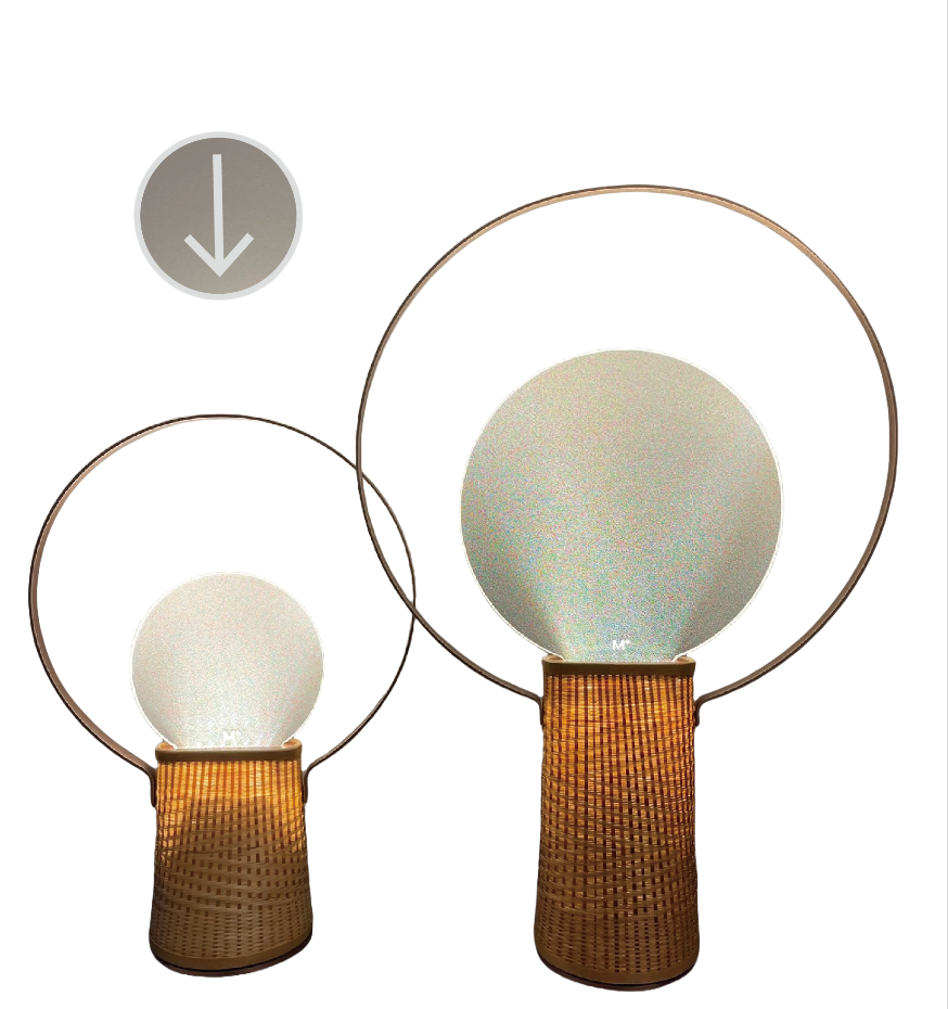 Quality Table Lamps Luxury Crystal Sunrise Light Therapy Small Lamp With 12 Hours Carrying Operation Time(High Brightness)