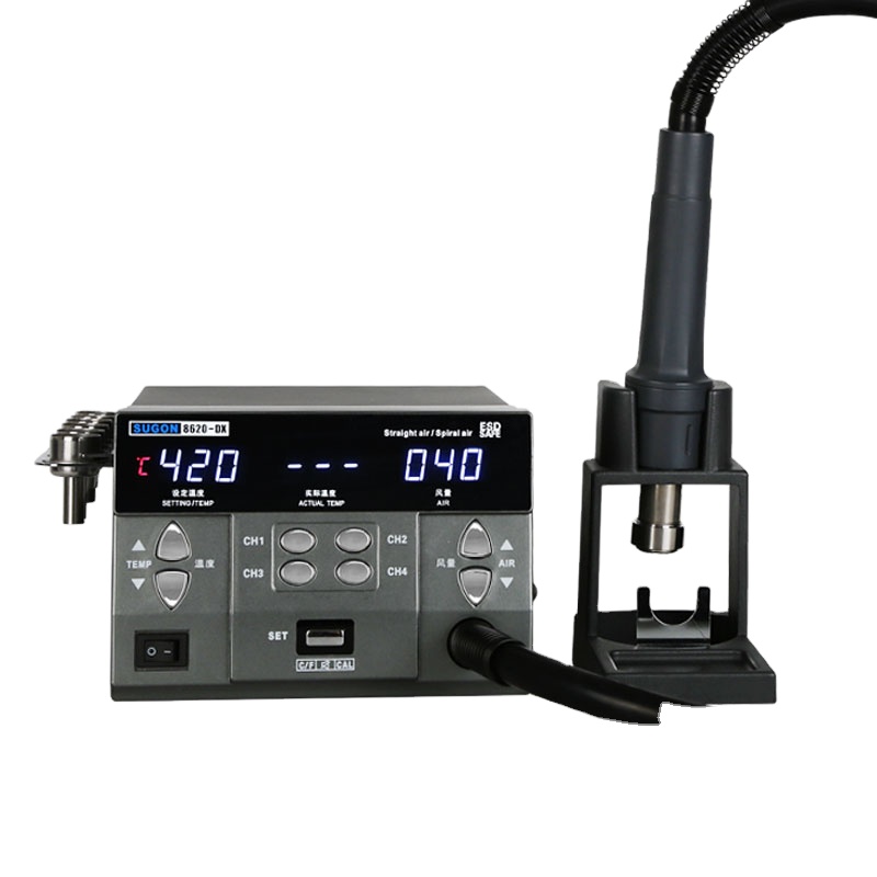 SUGON 8620DX паяльная станция горячий воздух пистолет горячего воздуха Тепловая пушка