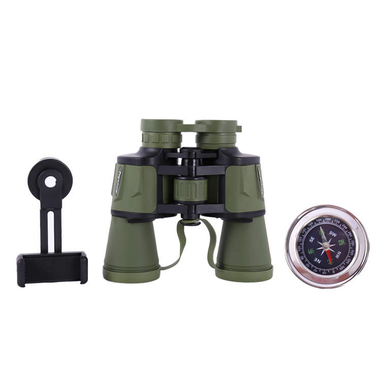 Waterproof powerful Binoculars 20X50 telescope Military Hd Professional Hunting Camping High Quality Vision No Infrared Binocula