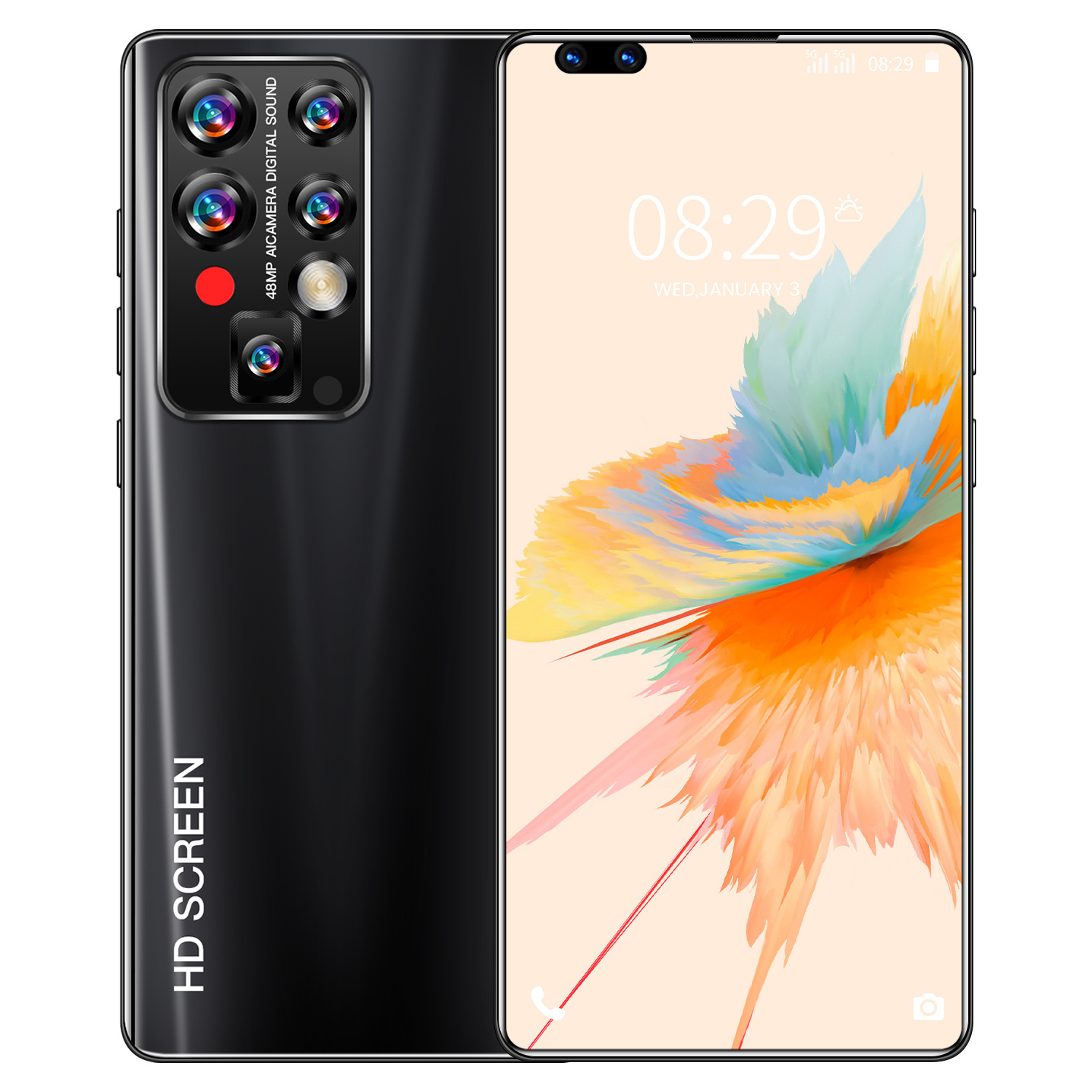 Cash on Delivery Mobile Phone 5G Big Screen Games Play Projector Mobile Phone