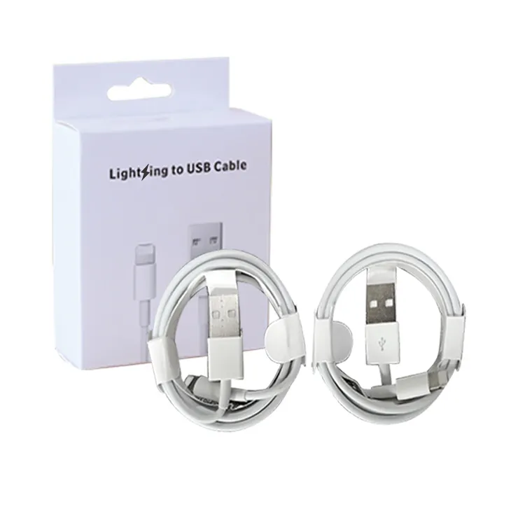 wholesale 1:1 clone 1m 3ft data usb cable fast charging cable for iphone charger