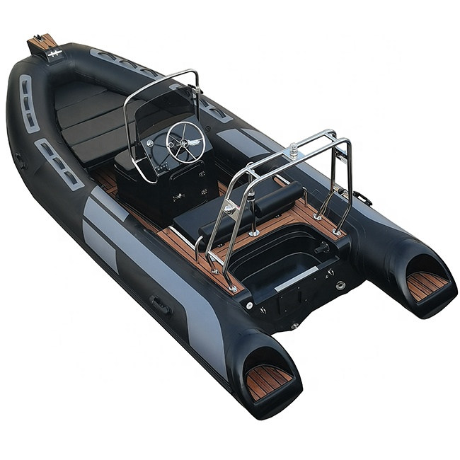 Высокая скорость 16 футов RIB480 гипалон/ПВХ полужесткое стекловолокно ребро надувные лодки