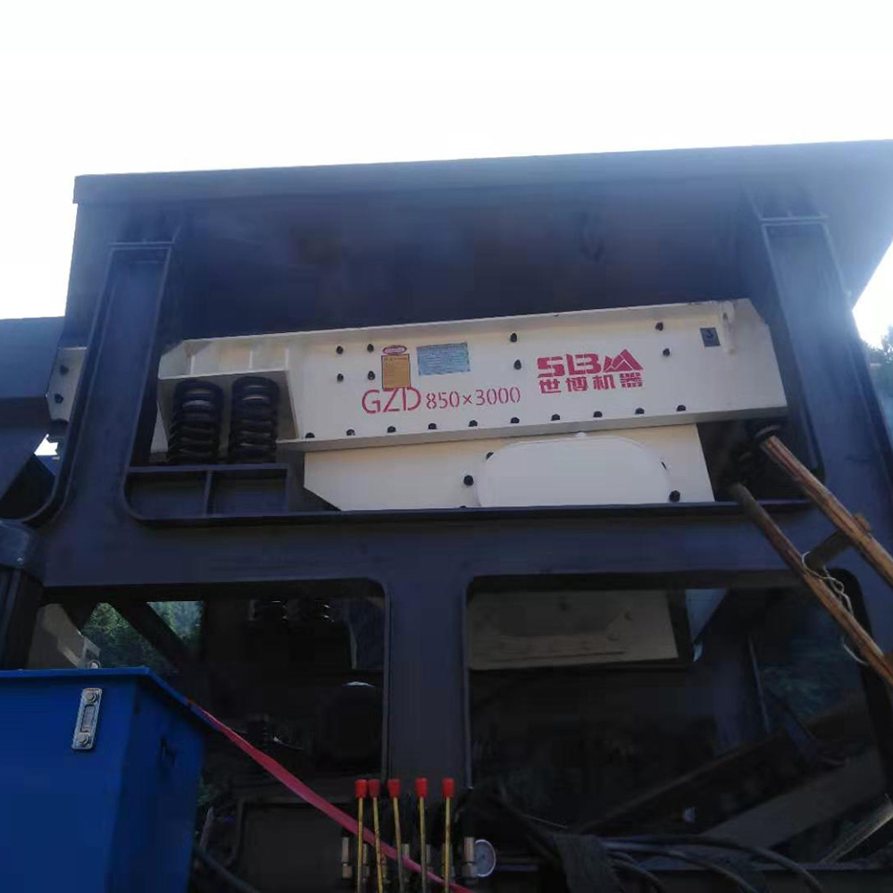 Small vibrating feeder magnetic gravel vibrating feeder for sale