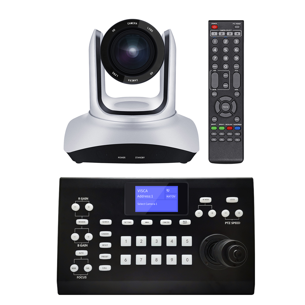 broadcast video conference system wdr ptz camera usb webcam hd 1080p joystick controller live streaming camera