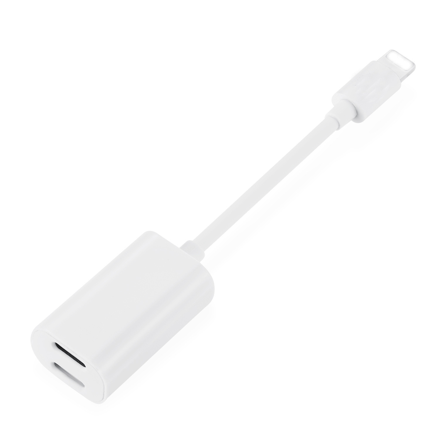 2020 Hot Sell Dual Port Connectors 2 in 1 Double Female Converter Adapter For iPhone 7/ iPhone 7 plus