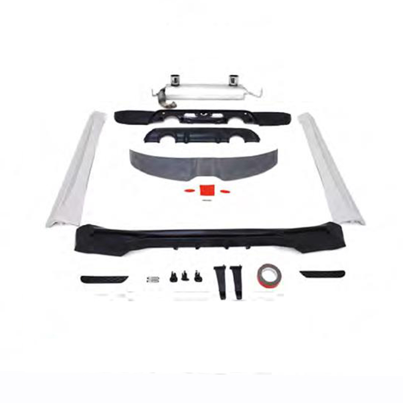 Benz Smart 453 KO Black Bumper White Side Skirt Other Auto Parts For Mercedes Benz 2014-2020/2018-2020