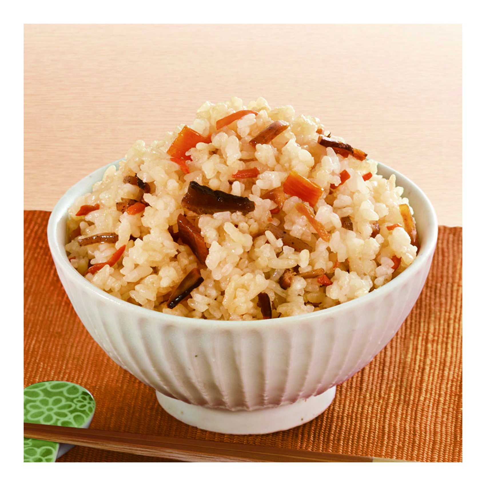 Medium-grain emergency self heating pots rice for emergency food