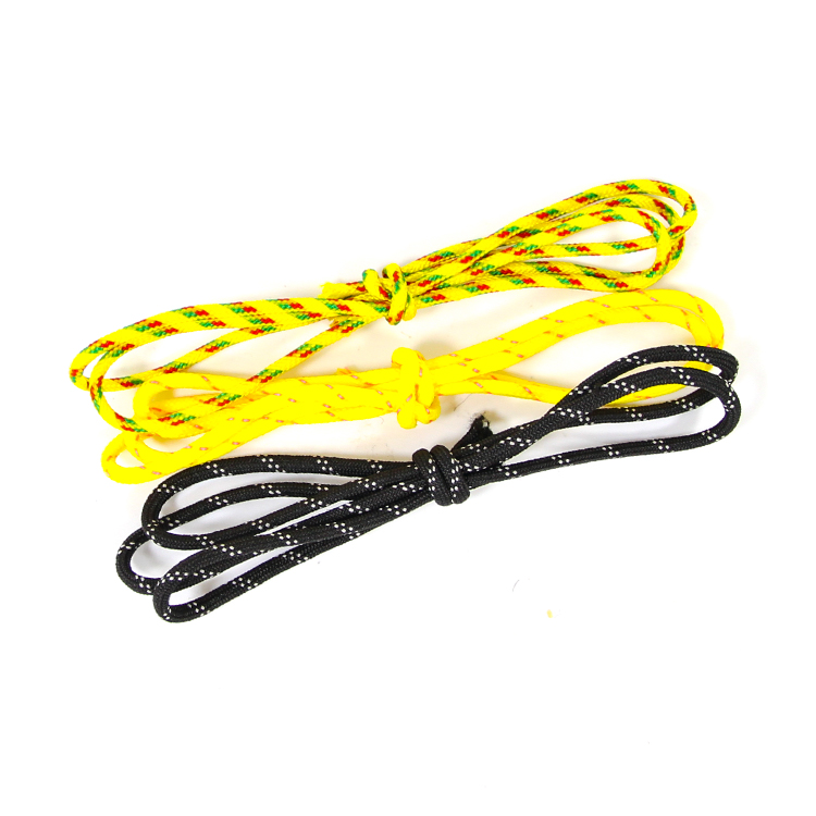 Top quality High Tenacity rainbow color rope space dyeing multi-colored cord 4-5mm