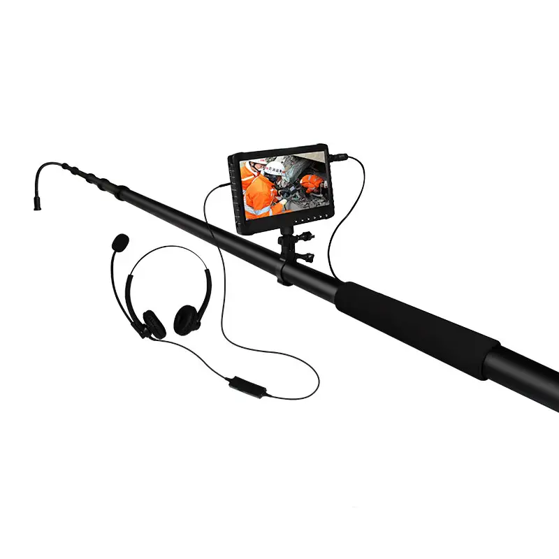 1080P 8 м Pole-Mounted 9 светодиодных ламп Запись видео фото оснастка ручной поиск камера с связью