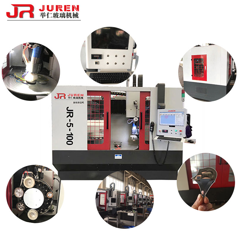 Машина для полировки края машинной обработки машин JR-CNC-5-100 стекло Maquina Pulidor стекло для небольших специальной формы из декоративного стекла