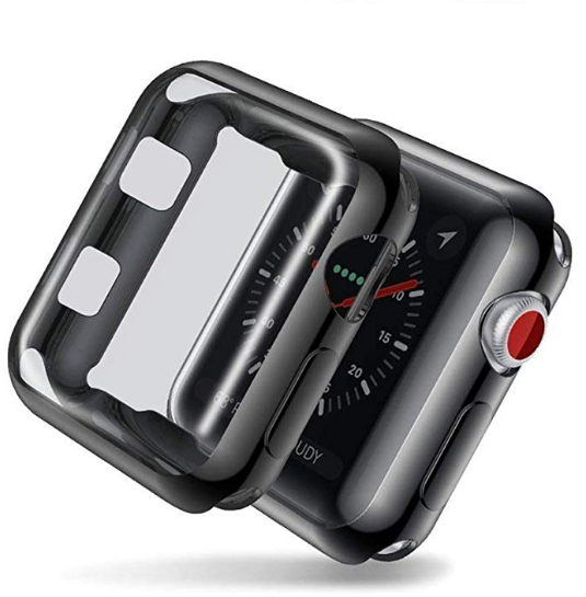 Чехол из ТПУ для Apple Watch, защитная коробка для Apple Watch 38 мм 40 мм 42 мм 44 мм